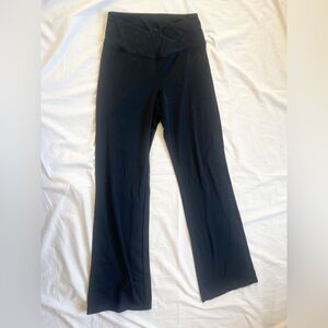 Black Flared Yoga Pants